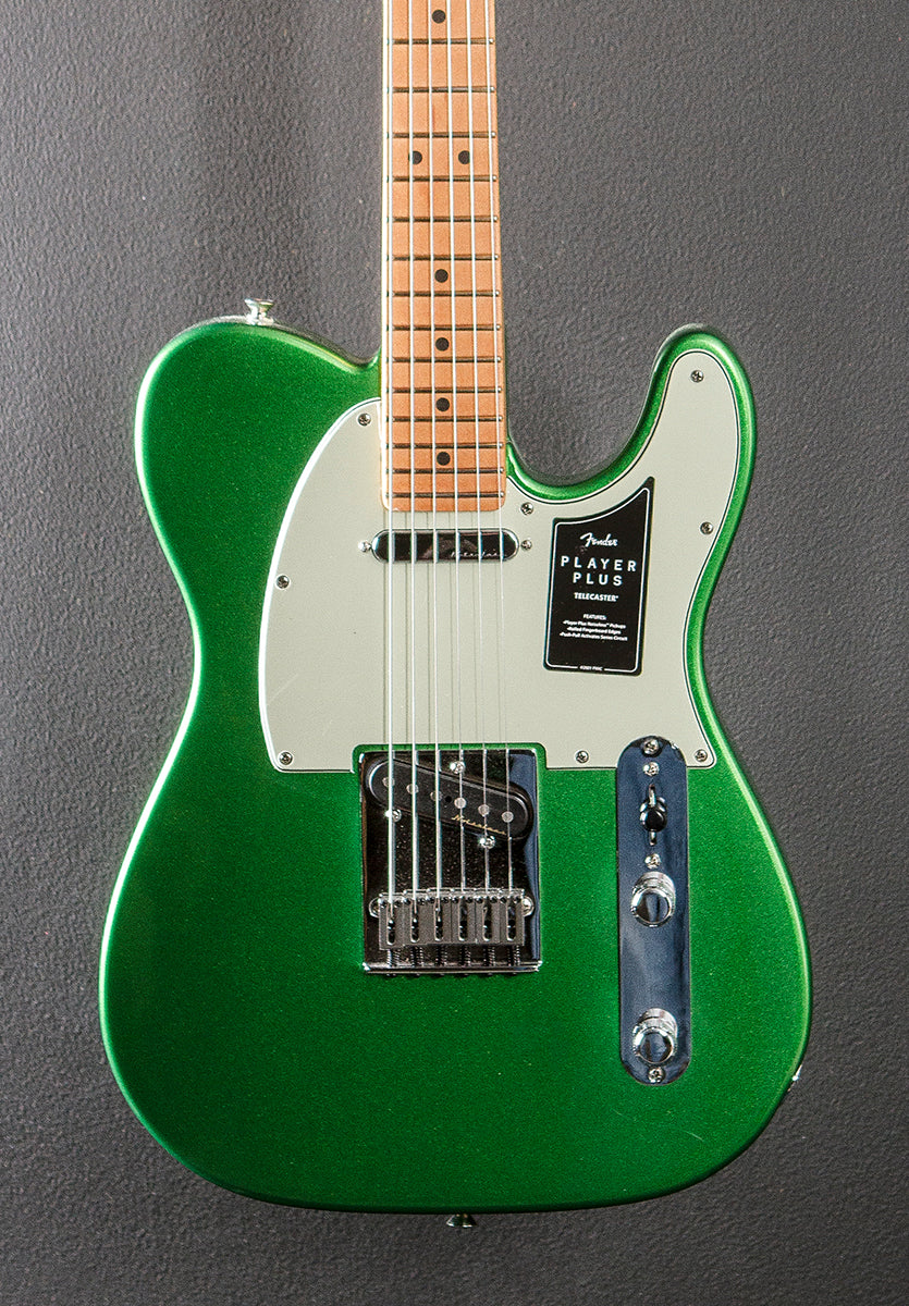 Player Plus Telecaster - Cosmic Jade w/Maple