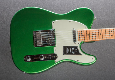 Player Plus Telecaster - Cosmic Jade w/Maple