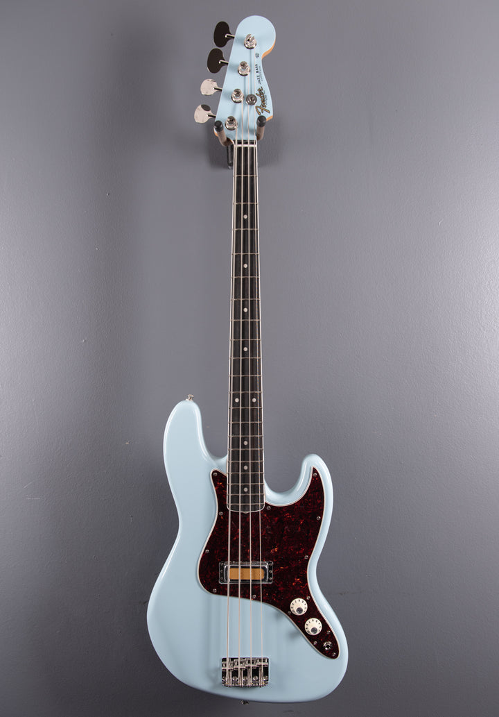 Gold Foil Jazz Bass - Sonic Blue