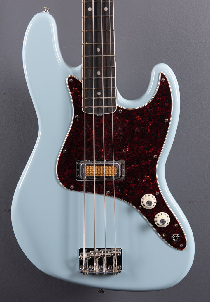Gold Foil Jazz Bass - Sonic Blue