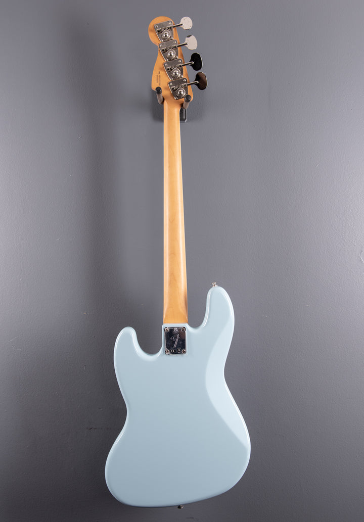Gold Foil Jazz Bass - Sonic Blue