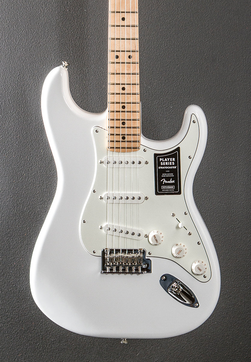 Player Stratocaster - Polar White w/Maple