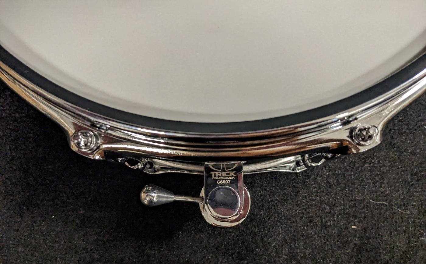 6x13" Black Chrome over Brass Snare Drum