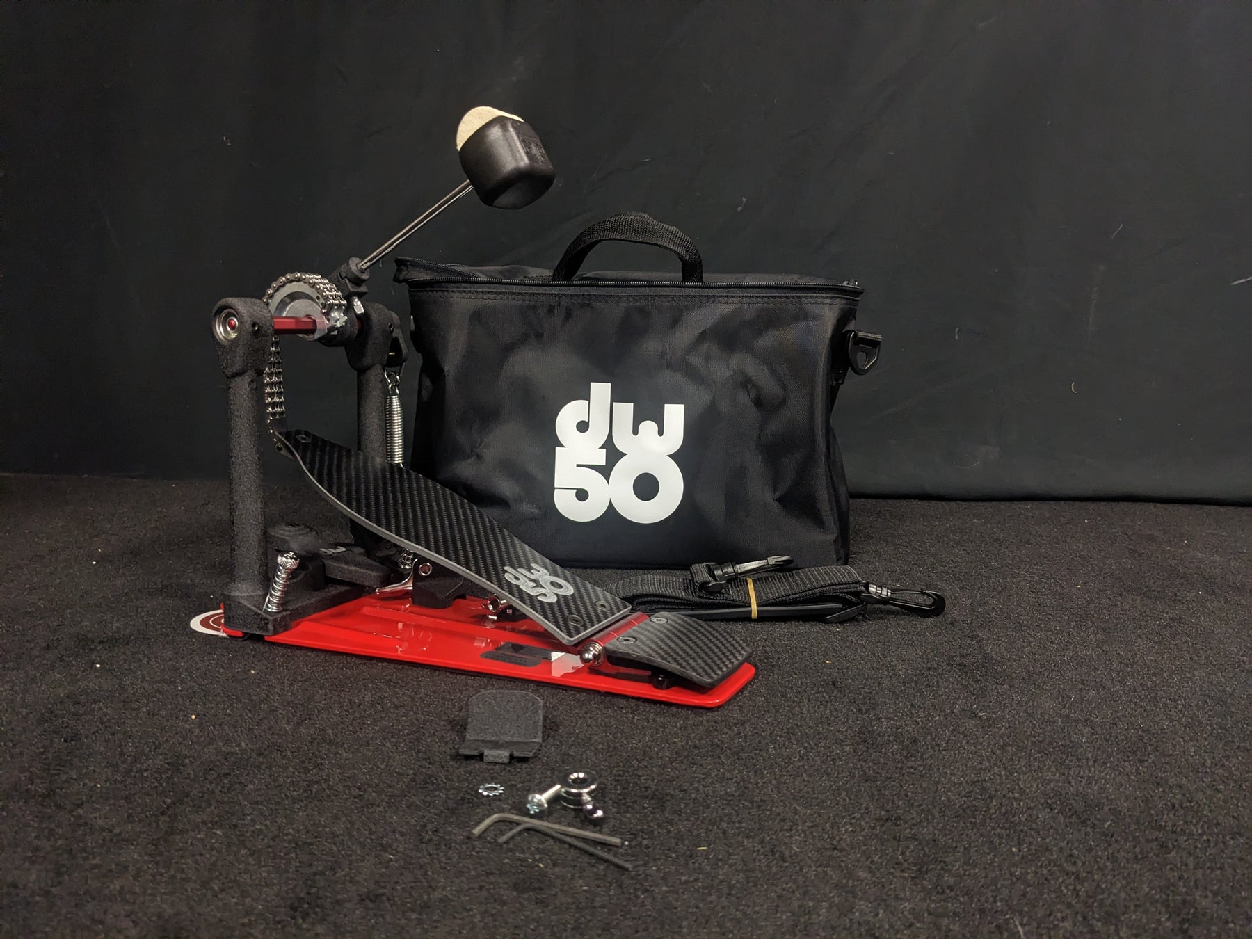 Limited Edition 50th Anniversary Carbon Fiber 5000 Single Pedal – Dave's Guitar Shop