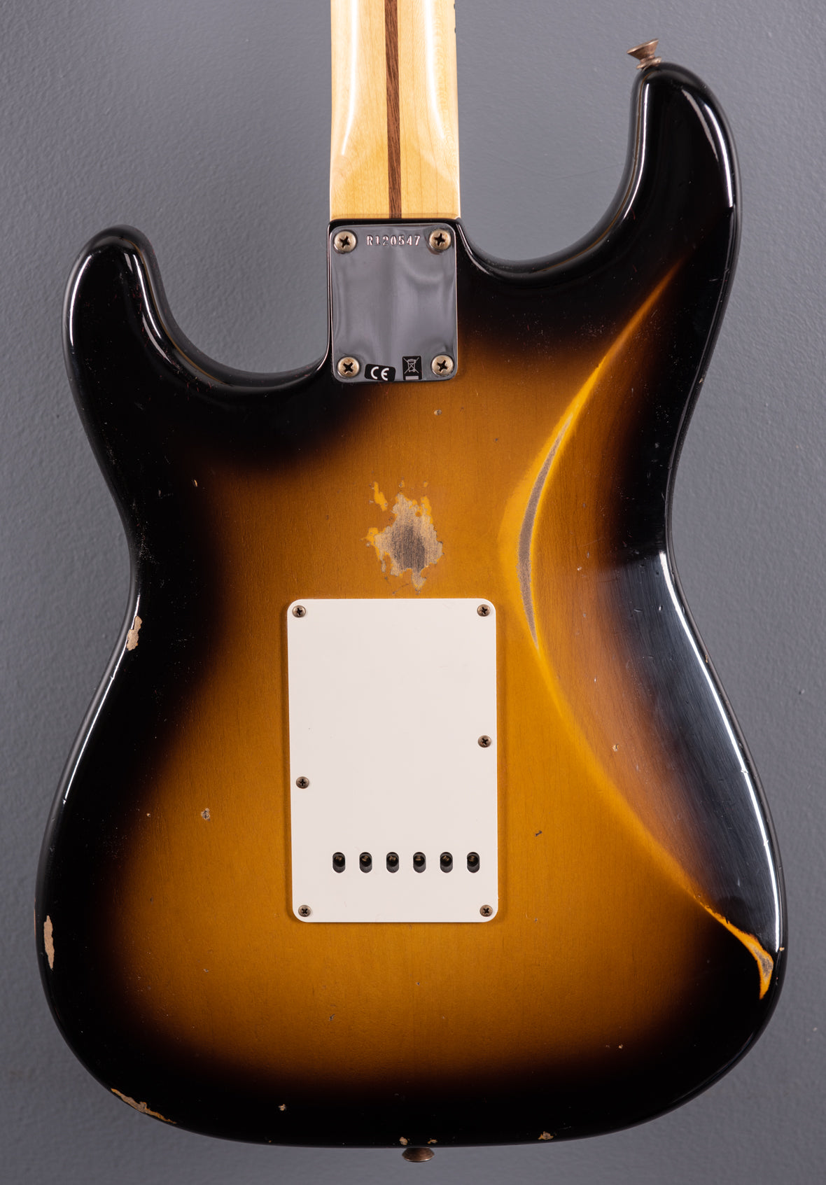 1957 Relic Stratocaster - Two Tone Sunburst – Dave's Guitar Shop
