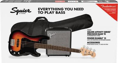 Affinity Series Precision Bass PJ Pack - 3-Color Sunburst