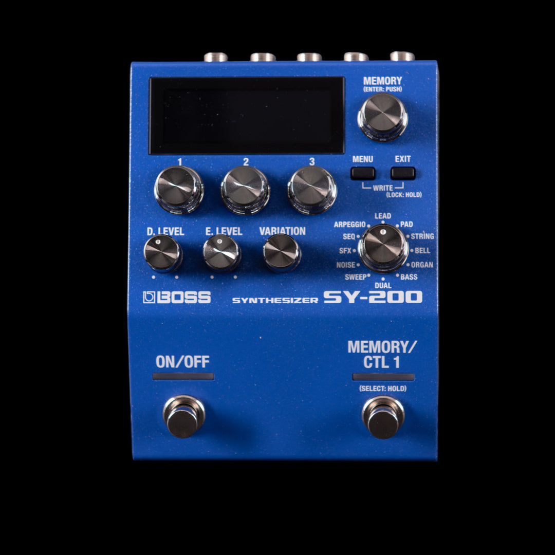 boss pedal synthesizer SY-200 Synthesizer – Dave's Guitar Shop
