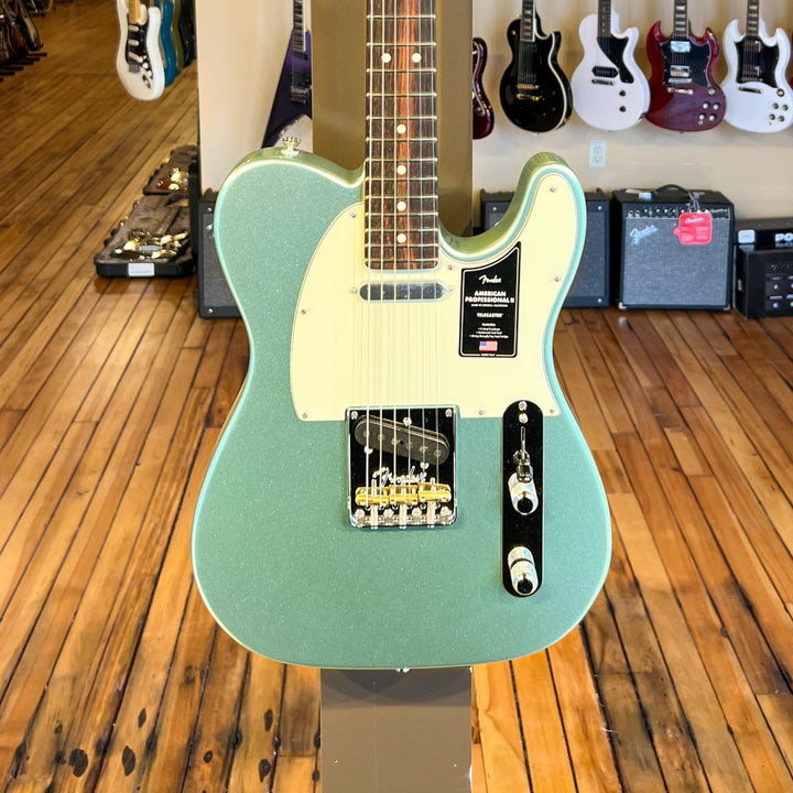 American Professional II Telecaster - Mystic Surf Green w/Rosewood