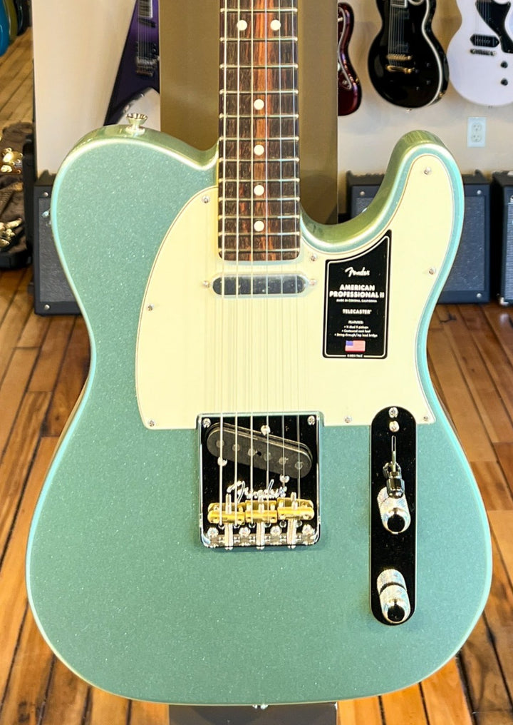 American Professional II Telecaster - Mystic Surf Green w/Rosewood