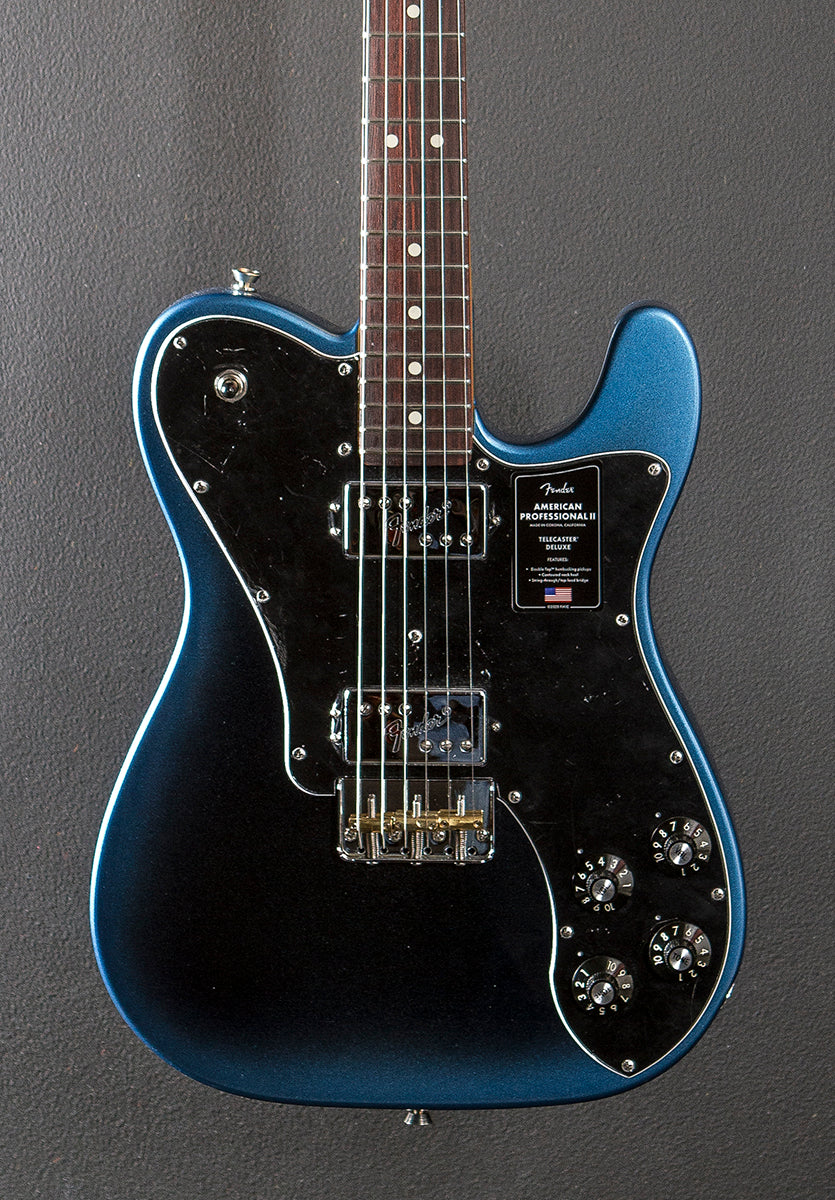 American Professional II Telecaster Deluxe - Dark Night w/Rosewood