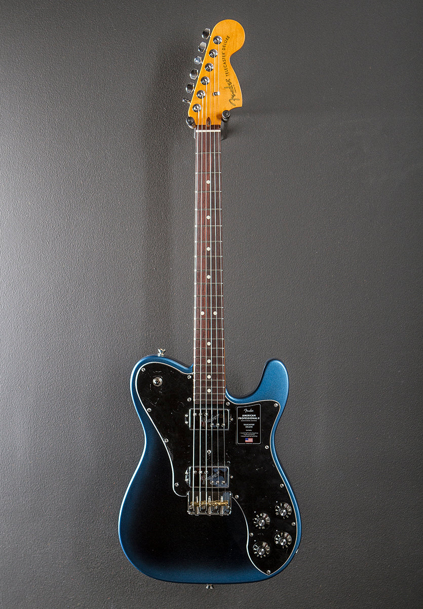 American Professional II Telecaster Deluxe - Dark Night w/Rosewood