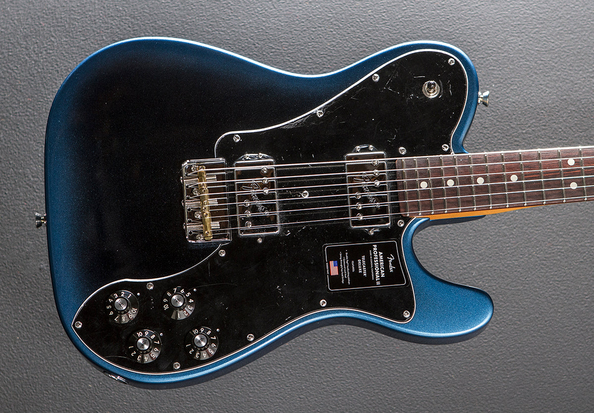 American Professional II Telecaster Deluxe - Dark Night w/Rosewood