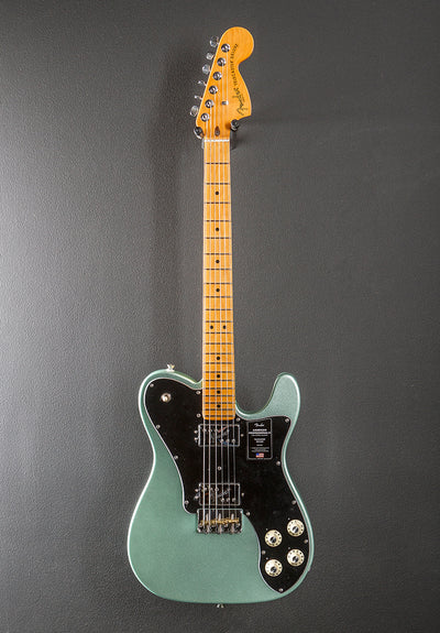 American Professional II Telecaster Deluxe - Mystic Surf Green w/Maple