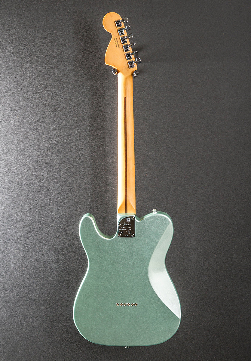 American Professional II Telecaster Deluxe - Mystic Surf Green w