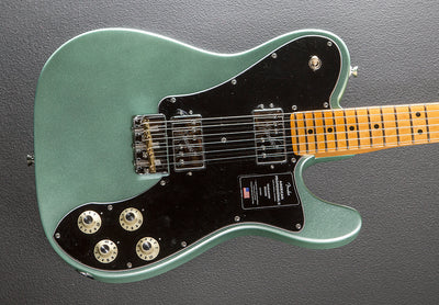 American Professional II Telecaster Deluxe - Mystic Surf Green w/Maple