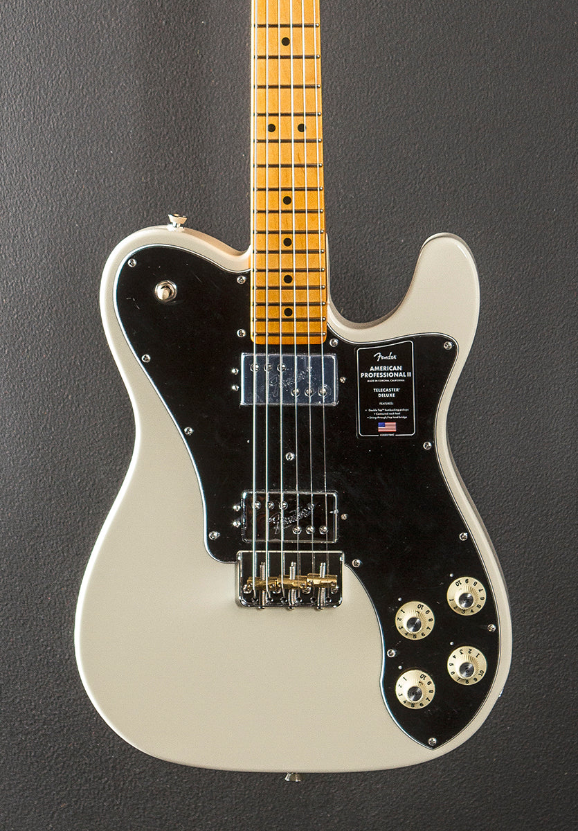 Fender american professional ii telecaster olympic white new arrivals