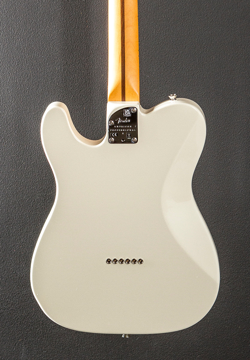 American Professional II Telecaster Deluxe - Olympic White w/Maple
