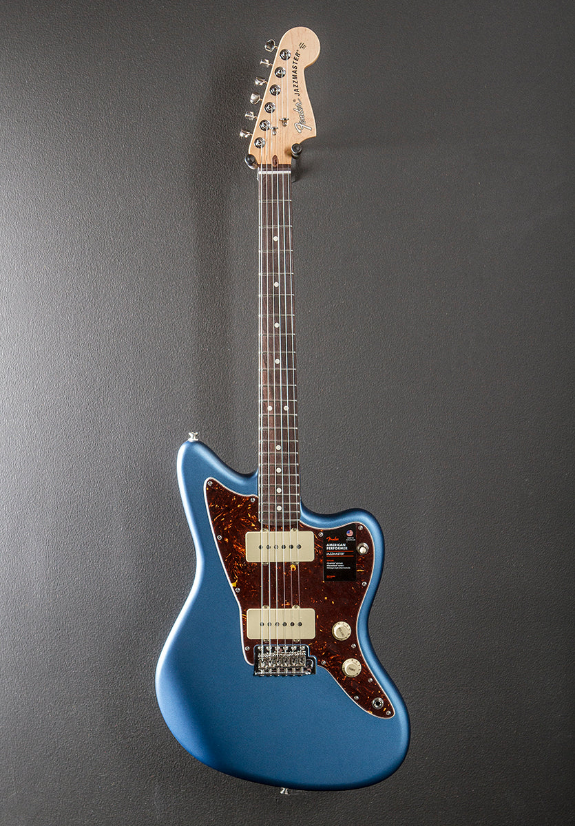 American Performer Jazzmaster - Satin Lake Placid Blue w/Rosewood