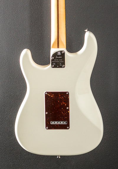 American Professional II Stratocaster HSS - Olympic White w/Maple