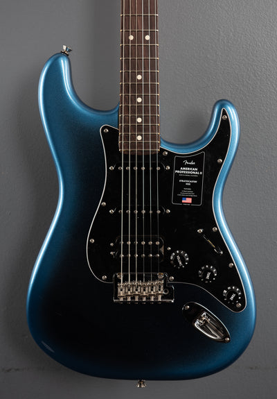 American Professional II Stratocaster HSS - Dark Night w/Rosewood