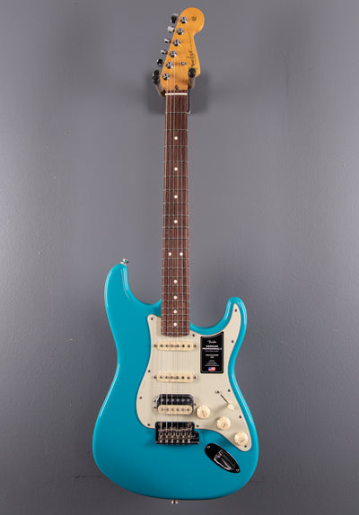 American Professional II Stratocaster HSS - Miami Blue w/Rosewood