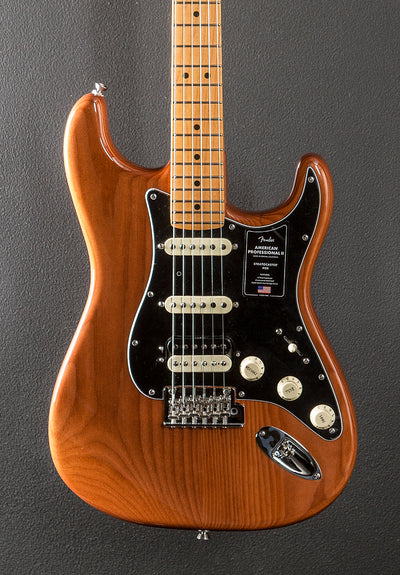 American Professional II Stratocaster HSS - Roasted Pine w/Maple
