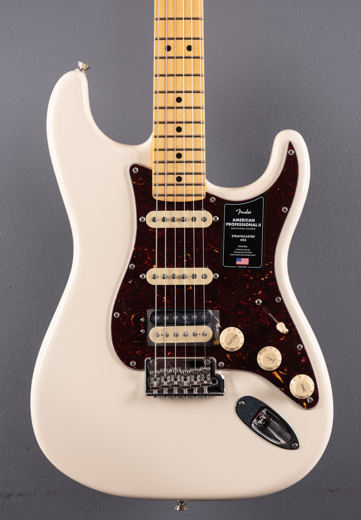 American Professional II Stratocaster HSS - Olympic White w
