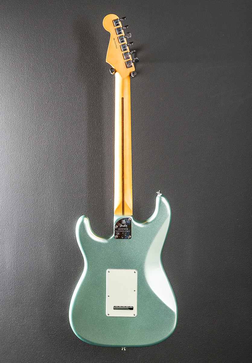 American Professional II Stratocaster HSS - Mystic Surf Green w/Maple