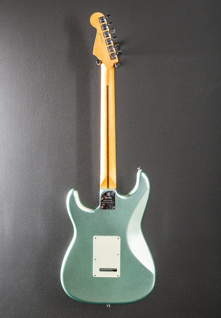 American Professional II Stratocaster HSS - Mystic Surf Green w/Maple