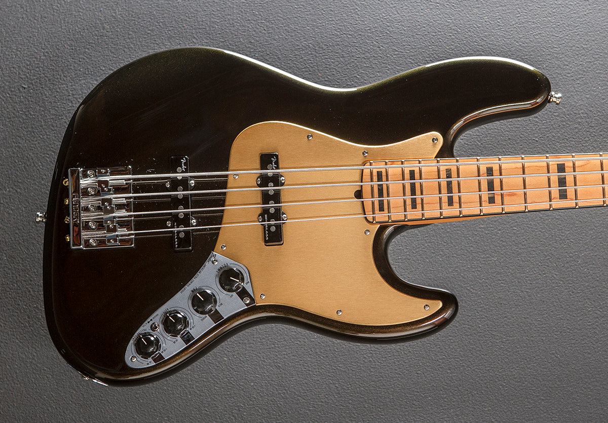 American Ultra Jazz Bass - Texas Tea w/Maple