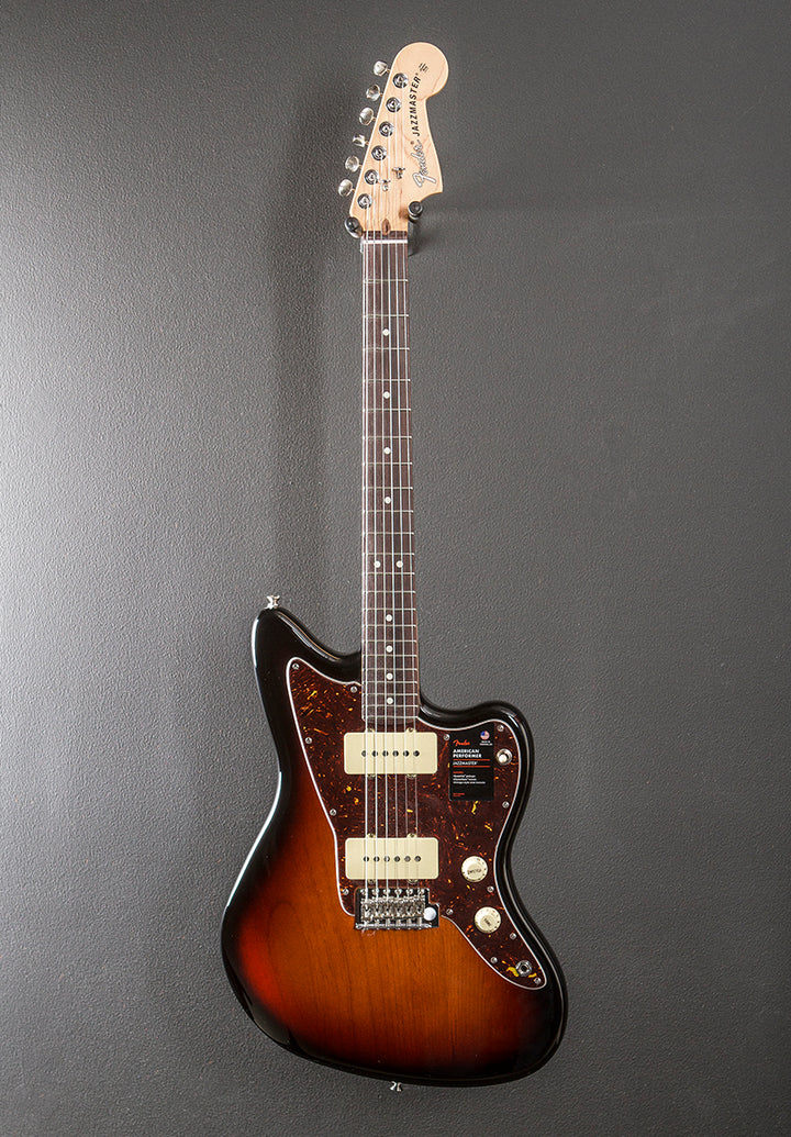American Performer Jazzmaster - 3 Color Sunburst w/Rosewood