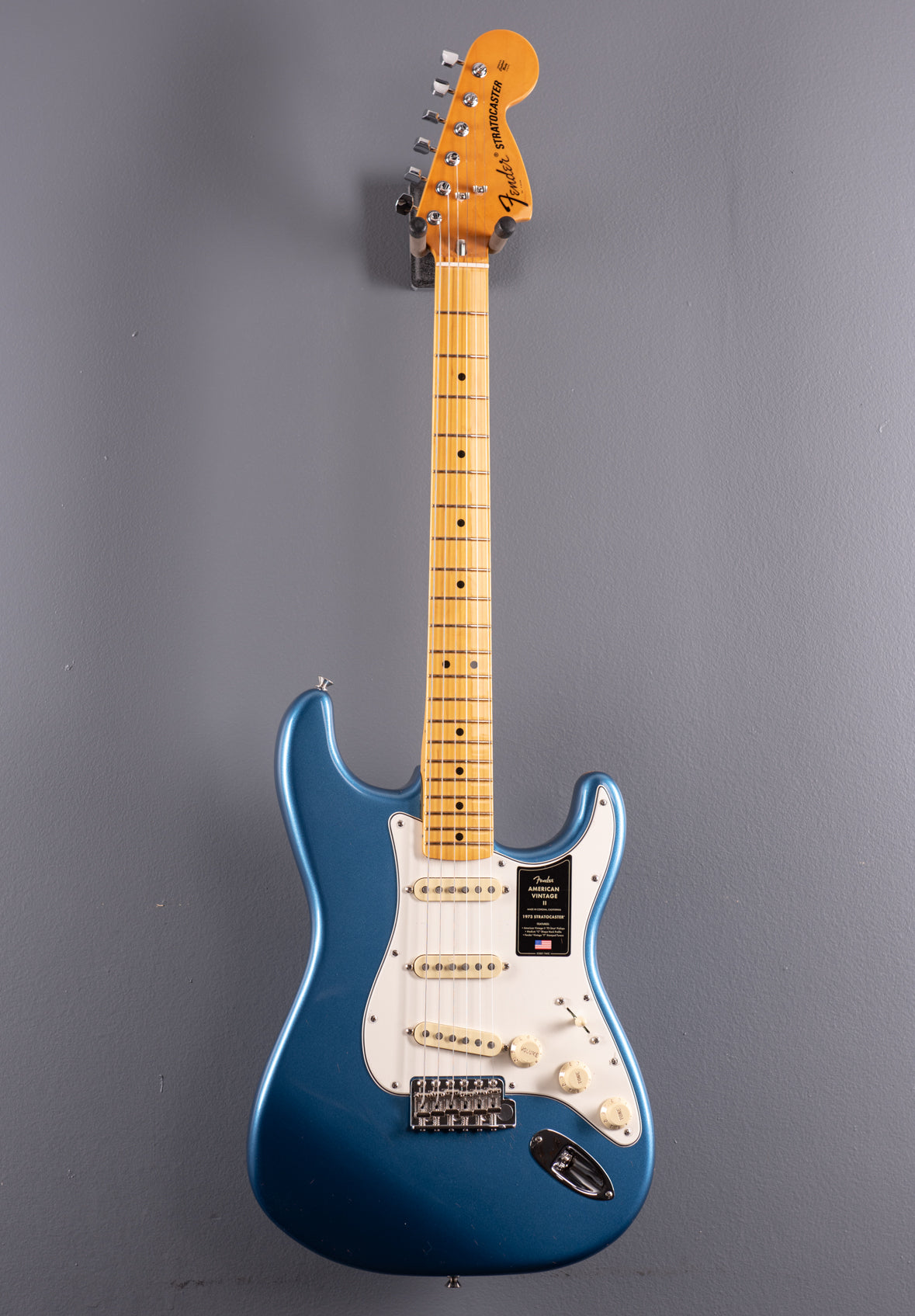 ギター Fender Stratocaster Seattle Fender American Vintage II 1973 Stratocaster Maple Fingerboard