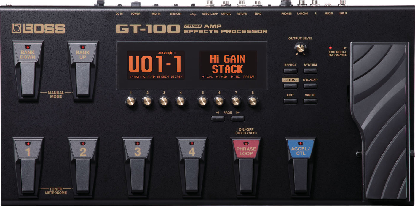 GT-100 Guitar Effects Processor
