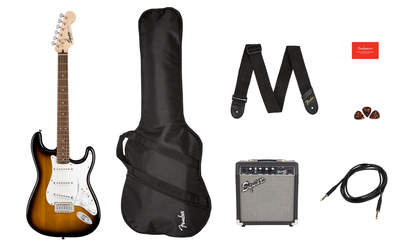 Stratocaster Pack - Brown Sunburst