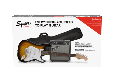 Stratocaster Pack - Brown Sunburst