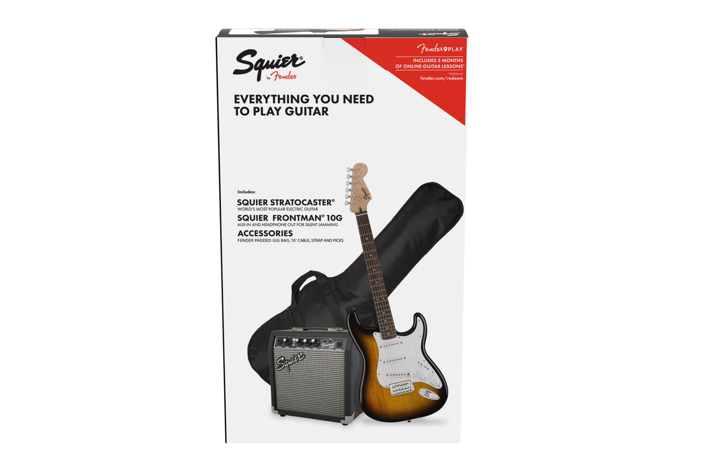Stratocaster Pack - Brown Sunburst
