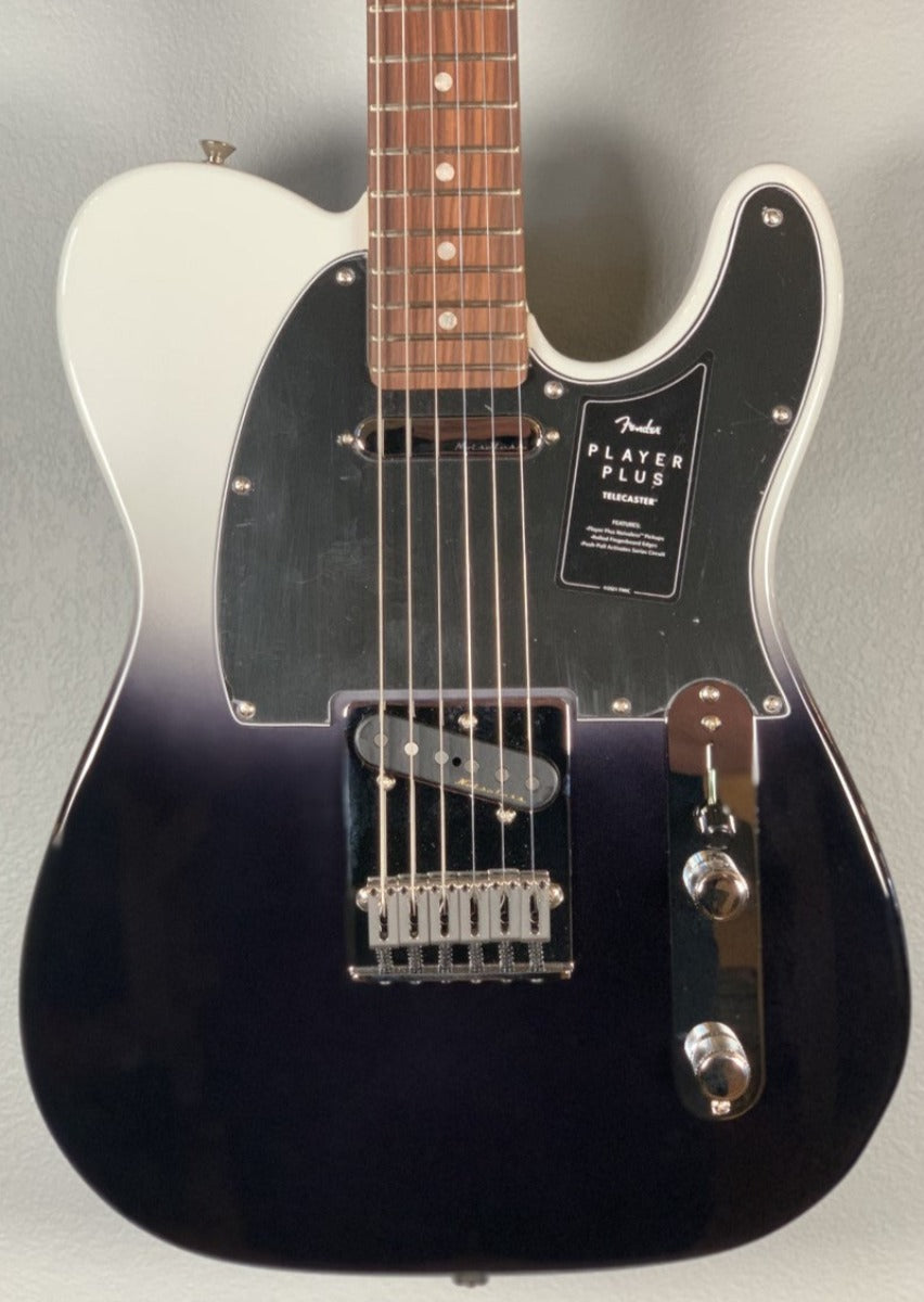 PLAYER PLUS TELECASTER- Silver Smoke