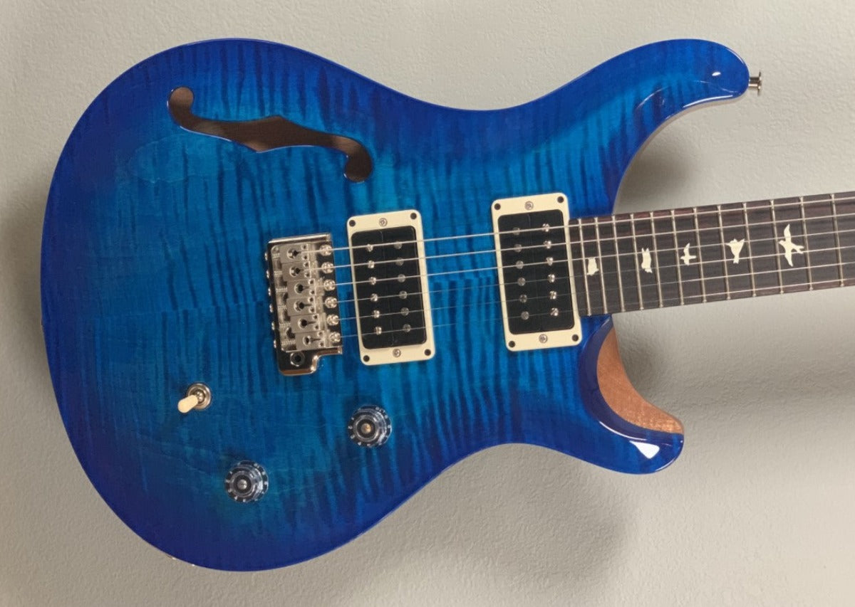 CE 24 SEMI HOLLOW Blue Matteo Wrap Dave s Guitar Shop