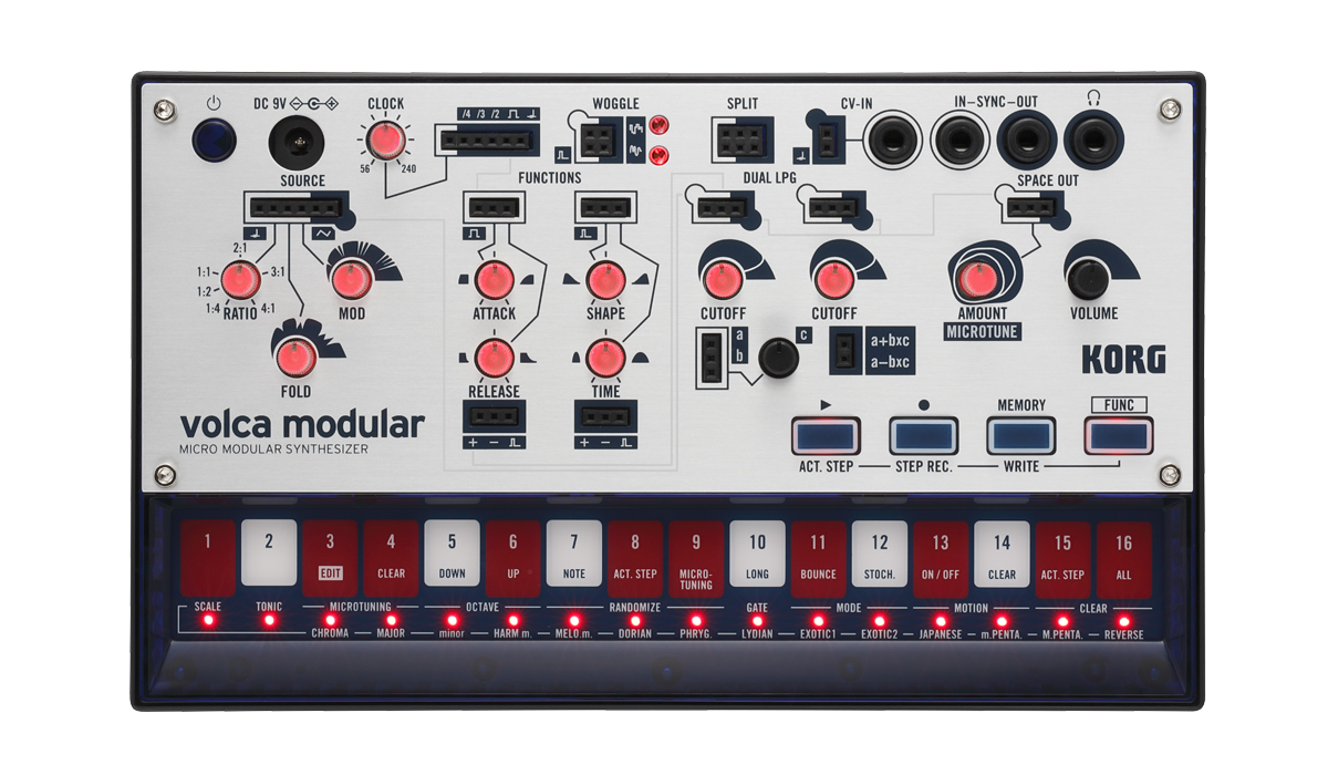 Volca Modular Semi-Modular Synthesizer with Sequencer